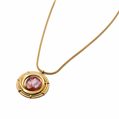 COLLAR Y00614 ROJO Acero Inoxidable 2D45