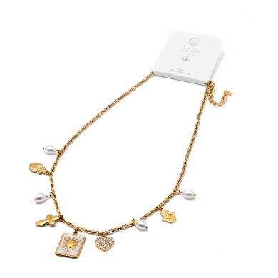 COLLAR Y00581 DORADO Acero Inoxidable E36