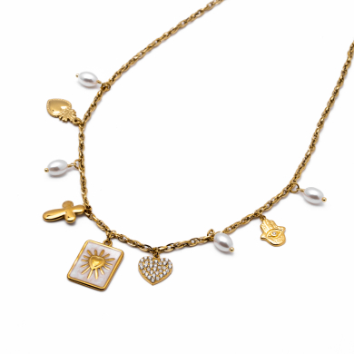 COLLAR Y00581 DORADO Acero Inoxidable E36