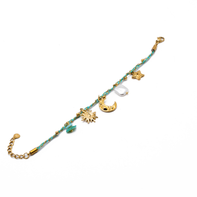 PULSERA Y00573 AZUL Acero Inoxidable 2B28