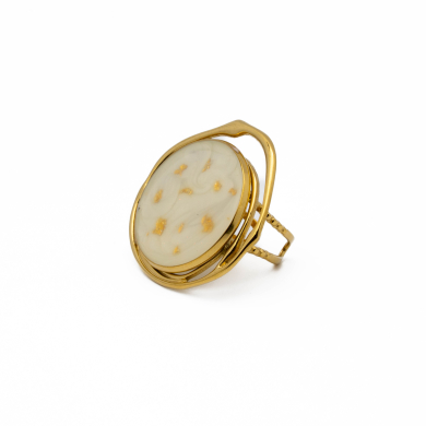 ANILLO Y00554 DORADO Acero Inoxidable 2A45
