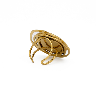 ANILLO Y00554 DORADO Acero Inoxidable 2A45