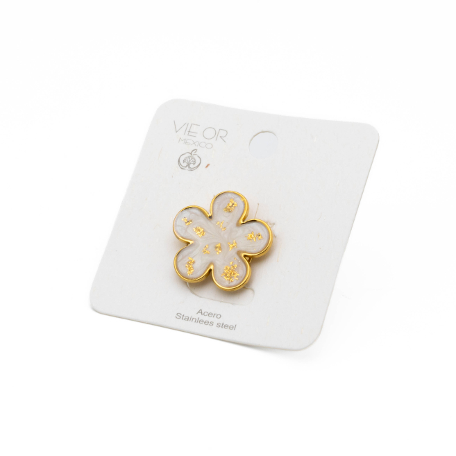 ANILLO Y00551 BEIG Acero Inoxidable 2A45