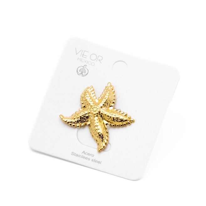 ANILLO Y00591 DORADO Acero Inoxidable 2A49