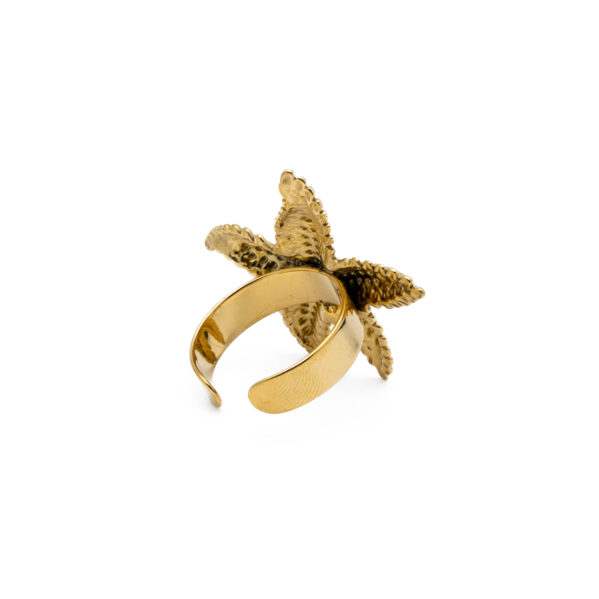 ANILLO Y00591 DORADO Acero Inoxidable 2A49