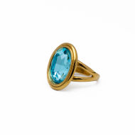 ANILLO Y00559 AZUL Acero Inoxidable A29