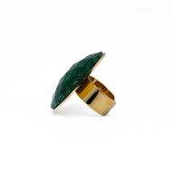 ANILLO Y00168 Verde Acero  Inoxidable -2A26 2A26