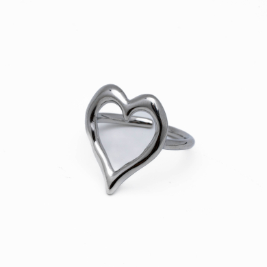 ANILLO Y00592 PLATEADO Acero Inoxidable A210