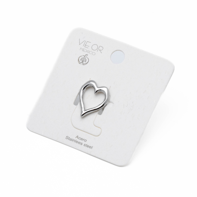 ANILLO Y00592 PLATEADO Acero Inoxidable A210