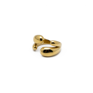 ANILLO Y00557 DORADO Acero Inoxidable 2A34
