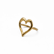 ANILLO Y00592 DORADO Acero Inoxidable A210