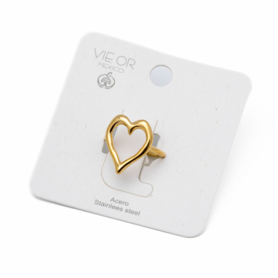 ANILLO Y00592 DORADO Acero Inoxidable A210