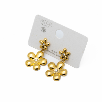 ARETES Y00590 PLATEADO Acero Inoxidable G33