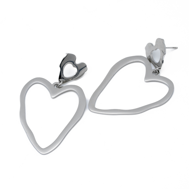 ARETES Y00604 PLATEADO Acero Inoxidable G410