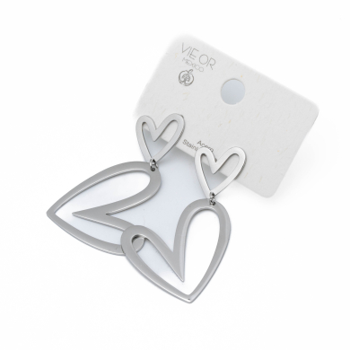 ARETES Y00605 PLATEADO Acero Inoxidable G410