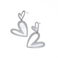 ARETES Y00605 PLATEADO Acero Inoxidable G410