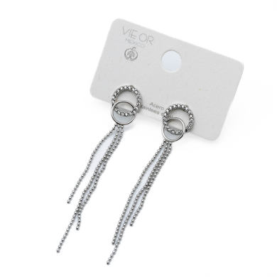 ARETES Y00600 PLATEADO Acero Inoxidable G24