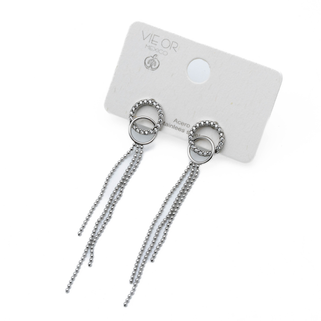 ARETES Y00600 PLATEADO Acero Inoxidable G24