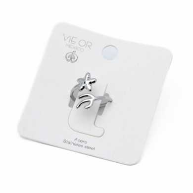 ANILLO Y00609 PLATEADO Acero Inoxidable A44