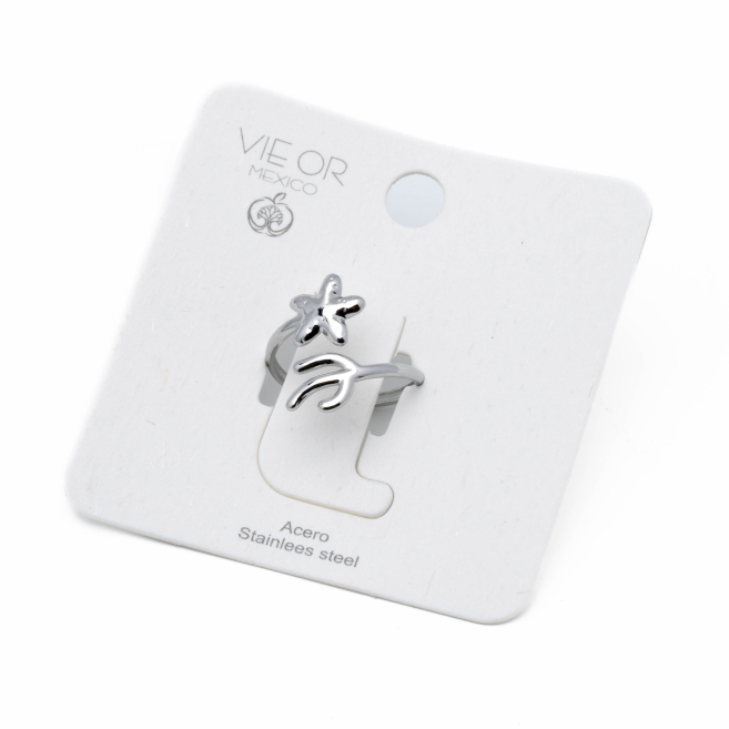 ANILLO Y00609 PLATEADO Acero Inoxidable A44