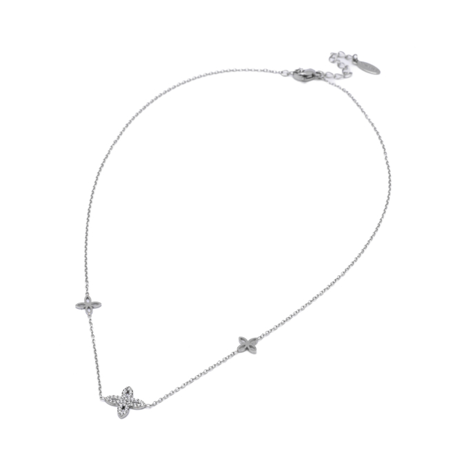 COLLAR ZO13419N PLATEADO Acero Inxidable E26