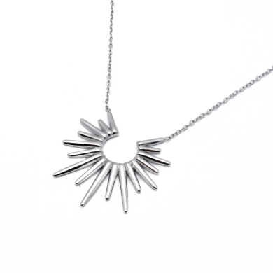 COLLAR ZO9701N250 PLATEADO Acero Inxidable E23