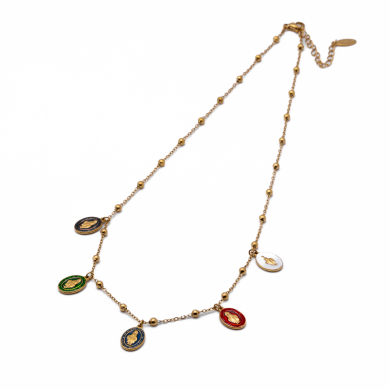 COLLAR ZO13350N Dorado Acero Inoxidable -E27