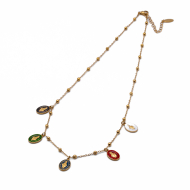 COLLAR ZO13350N Dorado Acero Inoxidable -E27