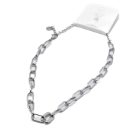 COLLAR ZO13885N PLATEADO Acero Inxidable 2D57