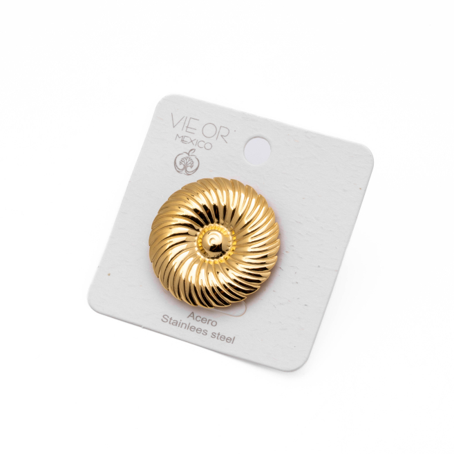 ANILLO ZO14809R DORADO Acero Inxidable 2A43