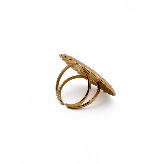 ANILLO ZO14809R DORADO Acero Inxidable 2A43