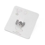 ANILLO ZO14135R Plateado Acero Inoxidable -2A37