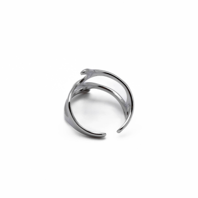 ANILLO ZO14099R Plateado Acero Inoxidable -A39