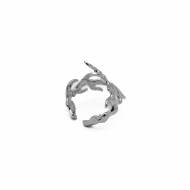 ANILLO ZO14103R Plateado Acero Inoxidable -2A310