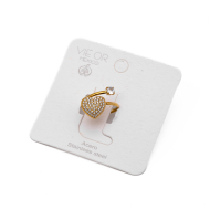 ANILLO ZO13586R Dorado Acero Inoxidable -A41