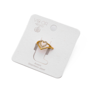 ANILLO ZO13754R Dorado Acero Inoxidable -A41