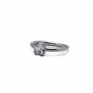 ANILLO ZO13678R Plateado Acero Inoxidable -A42