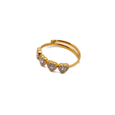 ANILLO ZO12999R Dorado Acero Inoxidable -A41