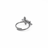 ANILLO ZO13452R Plateado Acero Inoxidable -A57