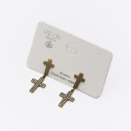 ARETES ZO14868E DORADO Acero Inxidable F45