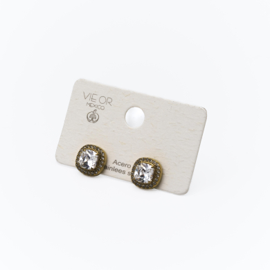 ARETES ZO14849E DORADO Acero Inxidable F42