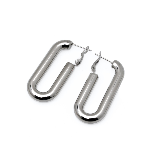 ARETES ZO12935E Plateado Acero Inoxidable -F29