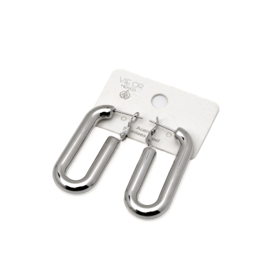 ARETES ZO12935E Plateado Acero Inoxidable -F29