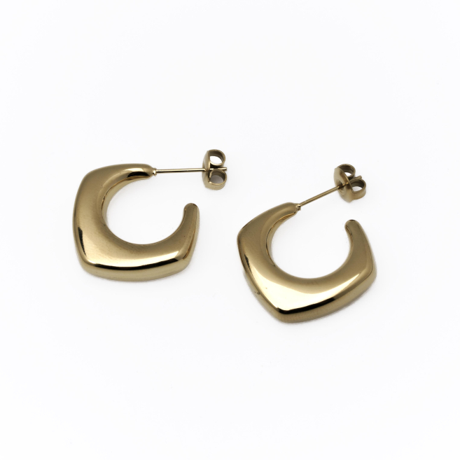 ARETES ZO14485E/23*30MM DORADO Acero Inxidable F26