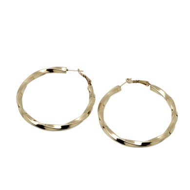 ARETES ZO14018E/60MM DORADO Acero Inxidable F59