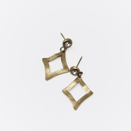 ARETES ZO13854E DORADO Acero Inxidable
