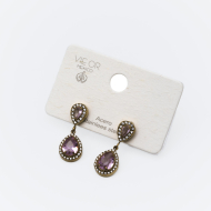 ARETES ZO13963E Dorado Rosa Acero Inoxidable -G35