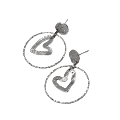ARETES ZO14036E Plateado Acero Inoxidable -G42