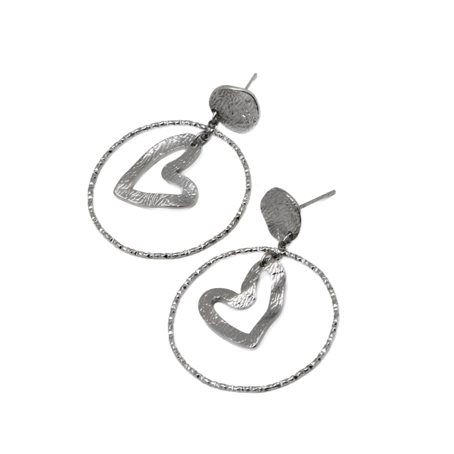 ARETES ZO14036E Plateado Acero Inoxidable -G42