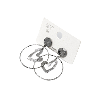 ARETES ZO14036E Plateado Acero Inoxidable -G42